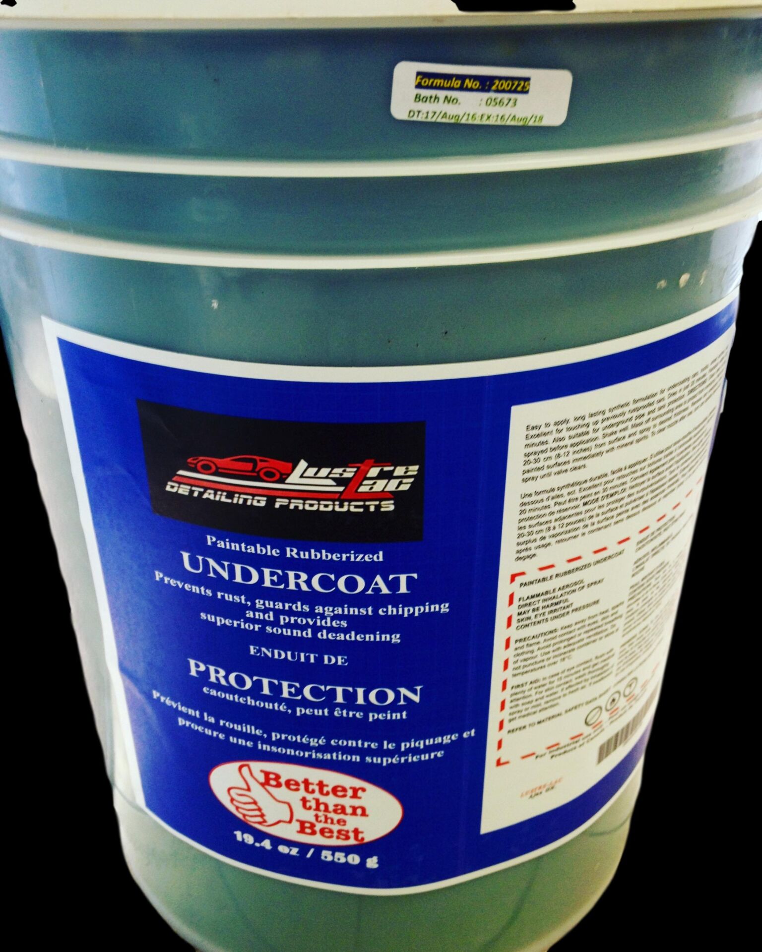 Rubberized undercoating 5 on sale gallon